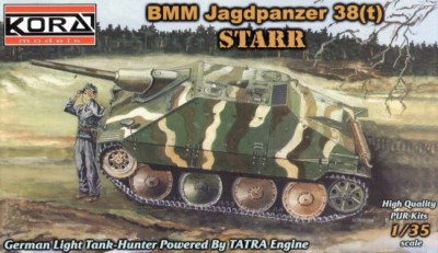 Kora Model A3504 BMM Jadgpanzer 38(t) STARR 1/35