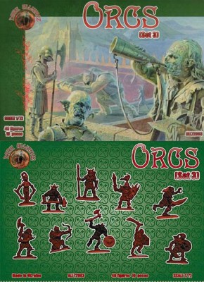 Dark Alliance ALL72003 Orcs set 3. 1/72