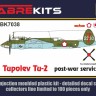 Sabre Kits SBK7038 Tupolev Tu-2 (China, Indonesia, North Korea)ex-ICM, new (3D-Printed) 4-blade props 1/72