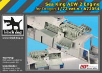 BlackDog A72054 Sea King AEW 2 Engine (DRAG) 1/72