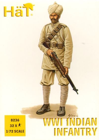 HAT 8236 Indian Infantry (WWI) 1/72