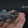 Quinta Studio QDS-48554 Bristol Beaufighter Mk.VI (Tamiya) (малая версия) 3D Декаль интерьера кабины 1/48