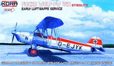 Kora Model KPK72070 Fw 44E Steiglitz Early Luftwaffe Service 1/72