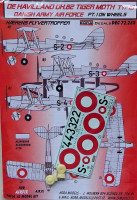 Kora Model DEC72285 DH.82 Typ IS Danish Army AF on wheels декали декали 1/72