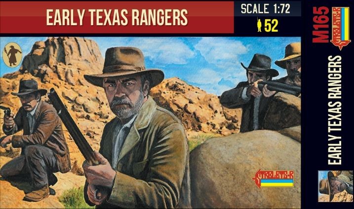 Strelets STRM165 Early Texas Rangers US Wild West 1/72