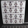 Metallic Details P48038 Sikorsky UH-60 seat belts for cabin seats 1/48