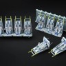 Metallic Details P48038 Sikorsky UH-60 seat belts for cabin seats 1/48