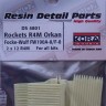 Kora Model DS4801 Rockets R4M Orkan FW 190A-8/F-8 (2x 12 pcs.) 1/48