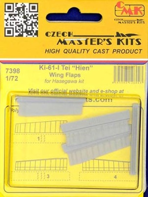 CMK 7398 Ki-61-I Tei 'Hien' Wing flaps (HAS) 1/72