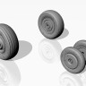 Armory ARAW72017 Mikoyan MiG-23B/MiG-23BN wheel set 1/72