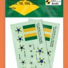 4+ Publications DMK7222 Decals Brazilian AF Insignia (2 sets) 1/72