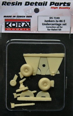 Kora Model DS7249 Junkers Ju-86E - Undercarriage Set (ITAL) 1/72