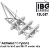 IBG Models U7257 Mi-17 Armament Pylons (3D-Printed) 1/72