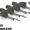 Inside the Armour ITA348010 Vickers K (x4) a set of 4, very highly-detailed Vickers K MGs 1/48