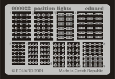 Eduard 00022 Position lights