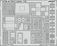 Eduard 32950 1/32 SET Bf 110C-2 interior (REV)