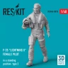 Reskit F48018 F-35 'Lightning II' female pilot stand.posit. 1/48