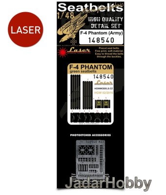 HGW 148540 F-4 Phantom (Army) - Seatbelts 1/48