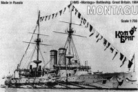 Combrig 70268 HMS Montagu Battleship, 1903 1/700