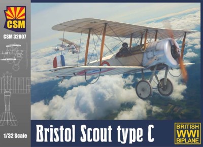 Copper State Models CSM32007 Bristol Scout C 1/32