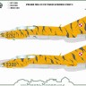Model Maker Decals D48180 Polish Mikoyan MiG-21UM Tiger Schemes Part I 1/48