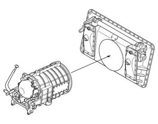 CMK 3122 US Transmission for M4 Sherman series for TAM 1/35