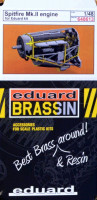 Eduard 648613 BRASSIN Spitfire MkII engine (EDU) 1:48
