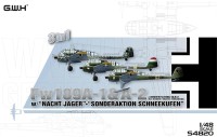 Great Wall Hobby S4820 Немецкий тактический самолёт разведчик Fw 189A1&A2 (3 в 1) 1/48