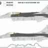 Model Maker Decals D72232 Slovak Lockheed-Martin F-16C/F-16D Fighting Falcon generic set 1/72