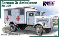 MAC 72081 Opel 3t Ambulance 1/72