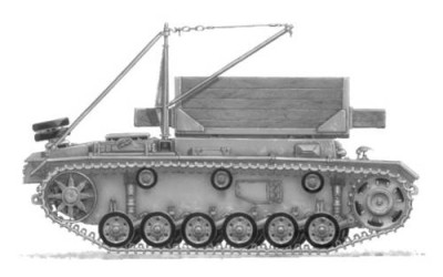 CMK 2017 Pz.Kpfw. III Bergepanzer - conversion set for REV 1/72