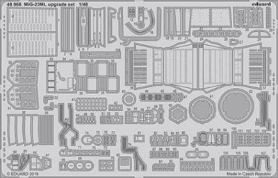Eduard 48966 MiG-23ML upgrade set 1/48