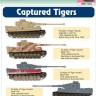 Hm Decals HMDT48012 1/48 Decals Pz.Kpfw.VI Tiger I - Captured Part 1