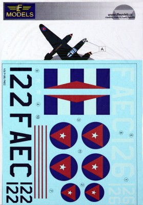 Lf Model C32112 P-38L Lightning FAEC (TRUMP,REV) декали 1/32