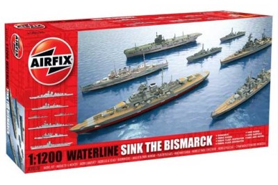 Airfix 50120 Набор 6 Кораблей Waterline 1/1200