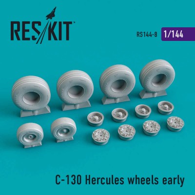 Reskit RS144-0008 C-130 Hercules колеса early (REV,MINI) 1/144