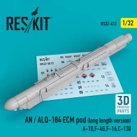 Reskit RSK48-412 AN / ALQ-184 ECM pod (long version) 1/48