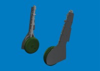 Eduard 6481178 Brassin Fw 190A-8 Undercar. Legs Print (Edu) 1/48