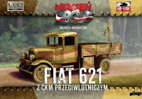 First To Fight FTF-017 Польский Fiat 621 с зенитным пулеметом 1/72