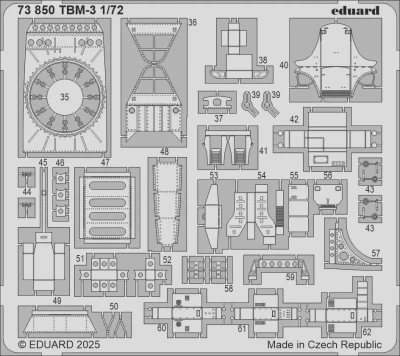 Eduard 73850 SET TBM-3 (HOBBYB) 1/72