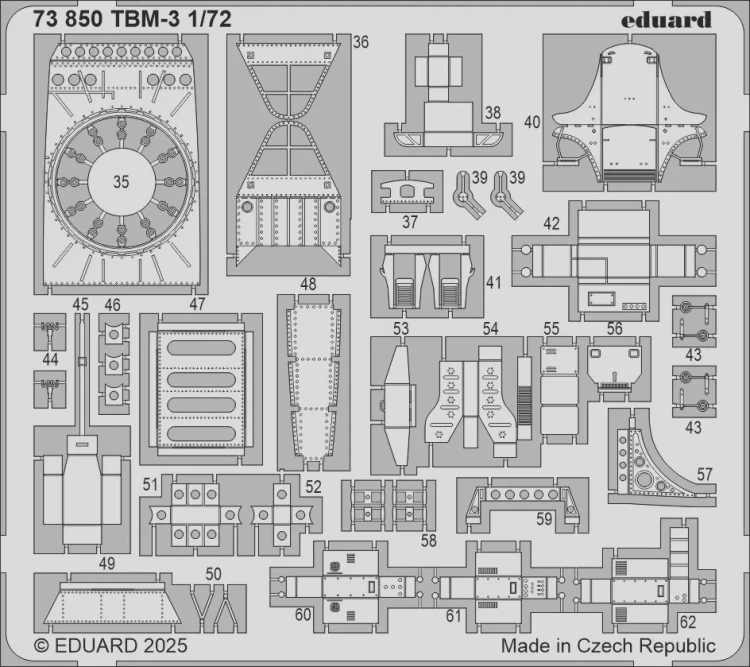 Eduard 73850 SET TBM-3 (HOBBYB) 1/72