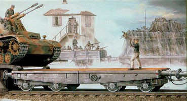 Dragon 6069 German Schwerer Plattformwagen Typ SSY
