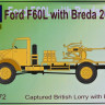 LF Model 75003 Ford F60L Old cab with Breda 20mm 1/72
