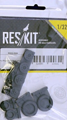 Reskit RS32-0064 F-4 Phantom II (B, N) Колеса 1/32