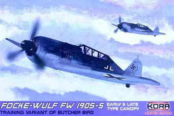 Kora Model KPK72057 Fw 190S-5 Early/Late canopy (5x camo, ex-EDU) 1/72