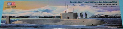 Hobby Boss 83520 Russian Navy Project 955 Борей - Юрий Долгорукий SSBN 1/350
