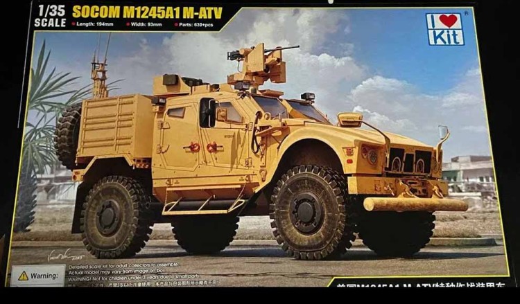 I love kit 63554 SOCOM M1245A1 M-ATV 1/35