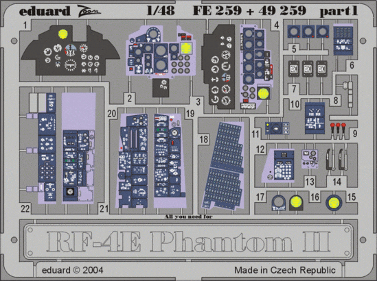 Eduard FE259 RF-4E HAS