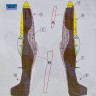 LF Model M4845 Mask N.A. Mustang Mk.IV RAF (TAM/HAS) 1/48