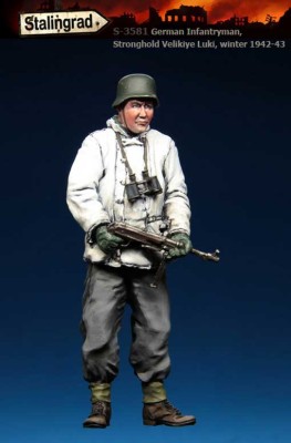 Stalingrad 3581 Немецкий пехотинец, Великие Луки, зима 1942-43